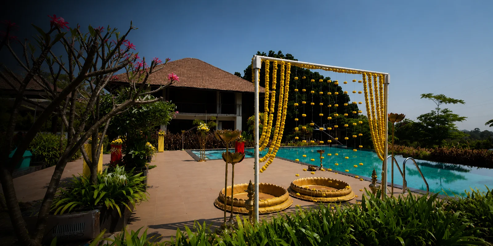 Manatheera - Luxury Wedding Venue Website, Social Media & Lead Management